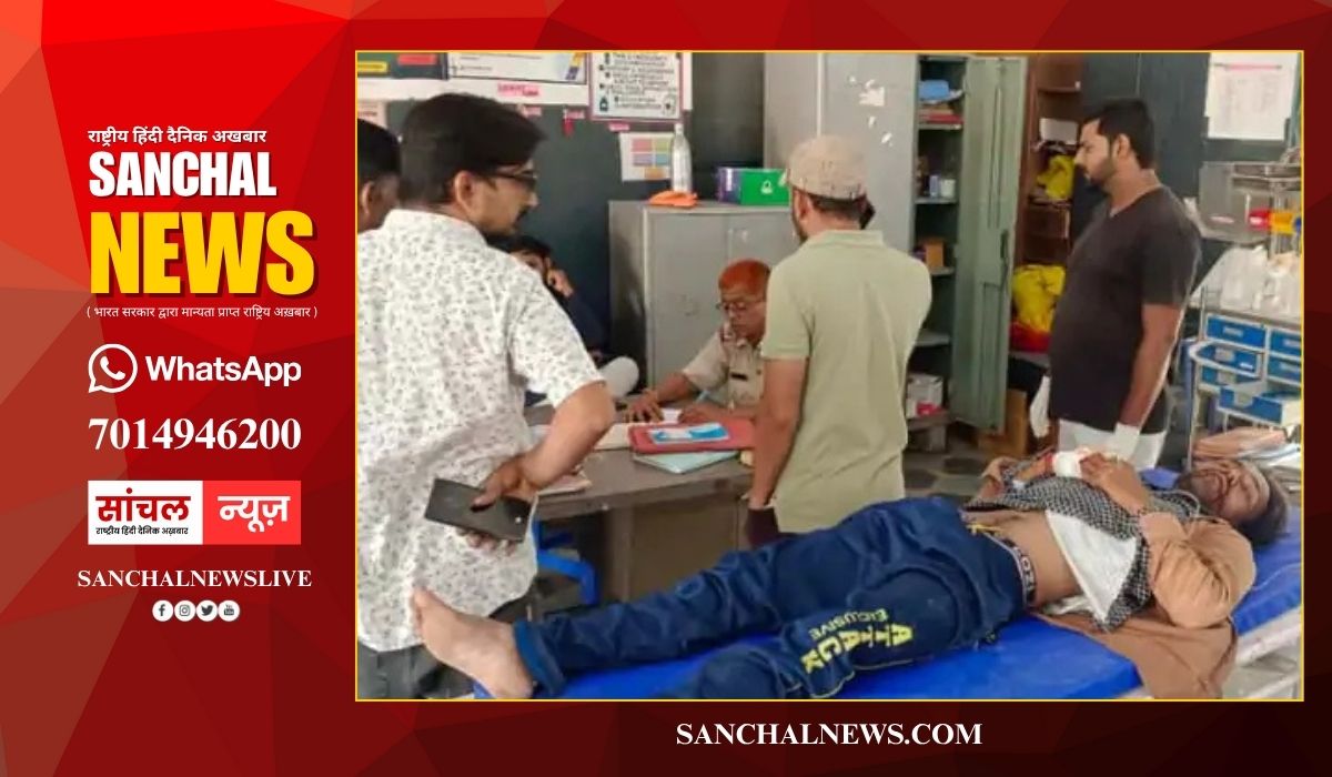 रोडवेज बस की टक्कर से युवक घायल: रणकपुर घाट सेक्शन में हुआ हादसा, प्राथमिक उपचार के बाद रेफर