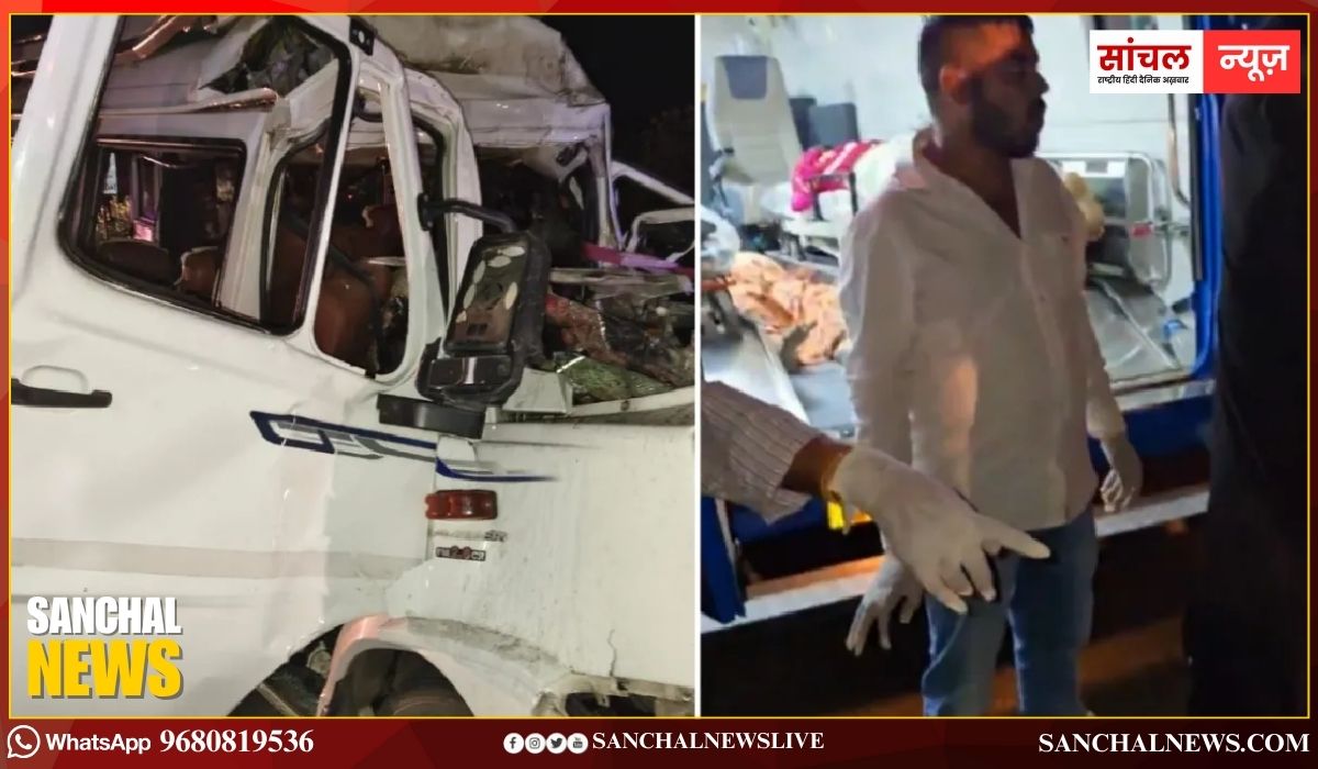 जोधपुर में बड़ा सड़क हादसा; 18 लोगों के मौत, टेंपो ट्रैवलर व ट्रक की टक्कर