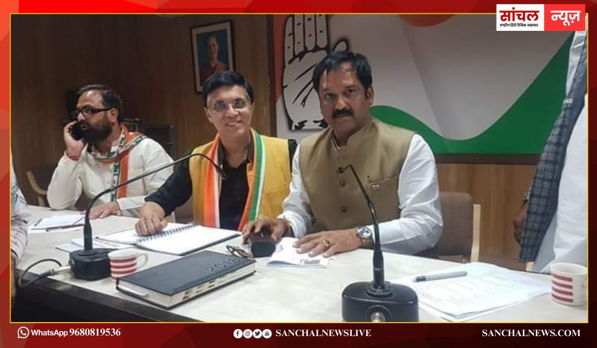 पाली कांग्रेस जिलाध्यक्ष बने शिशुपाल सिंह राजपुरोहित, समर्थकों में खुशी की लहर