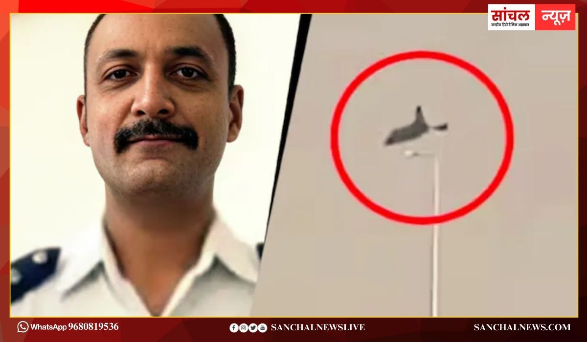 दुबई में तेजस फाइटर जेट क्रैश: सामने आई पायलट की तस्वीर, सीएम सुक्खू ने जताया दुख