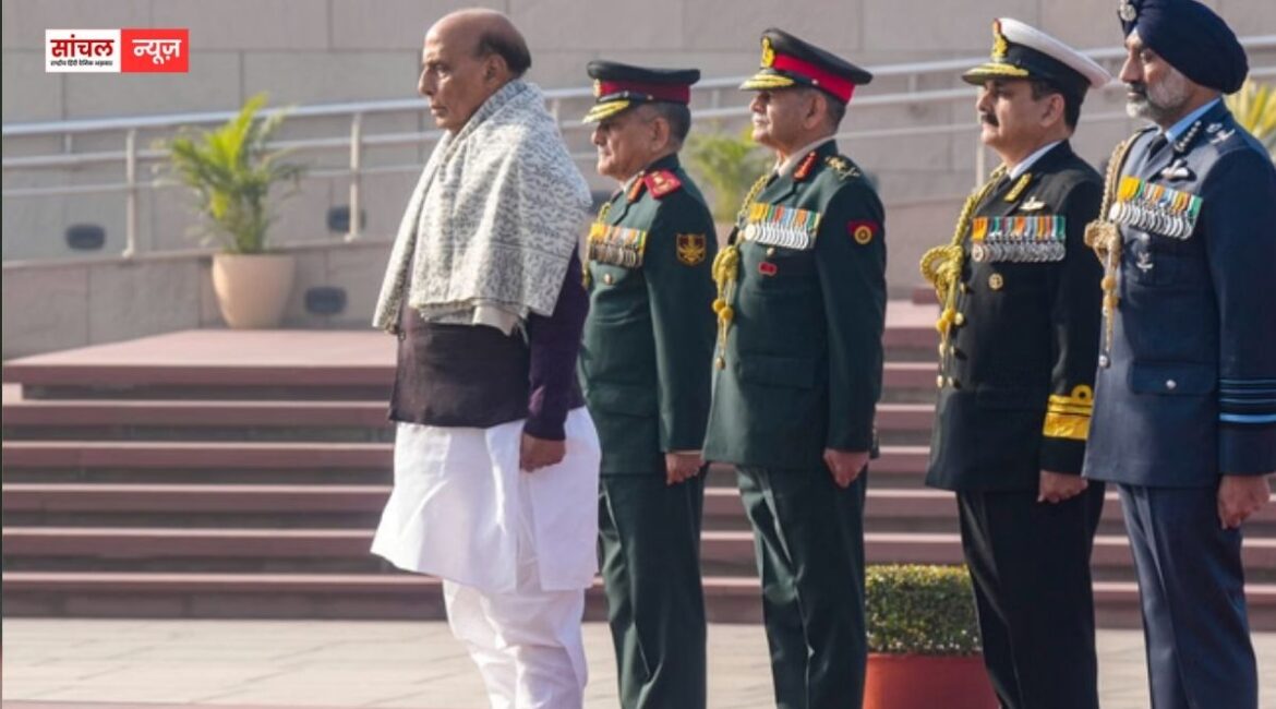 विजय दिवस: 1971 युद्ध के नायकों को श्रद्धांजलि, रक्षा मंत्री राजनाथ सिंह सहित प्रधानमंत्री ने भी दी श्रद्धांजलि