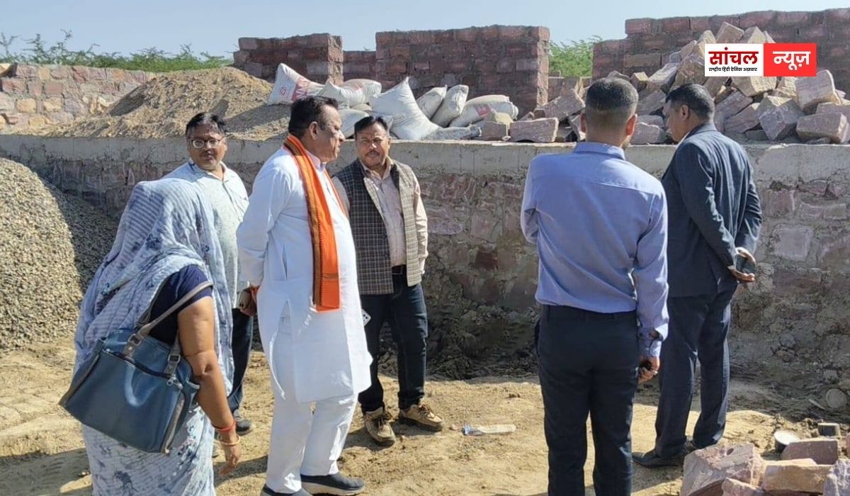 निर्माणाधीन प्राथमिक स्वास्थ्य केंद्र का औचक निरीक्षण, बेहतर स्वास्थ्य सेवाओं का फायदा मिलेगा – पशुपालन मंत्री