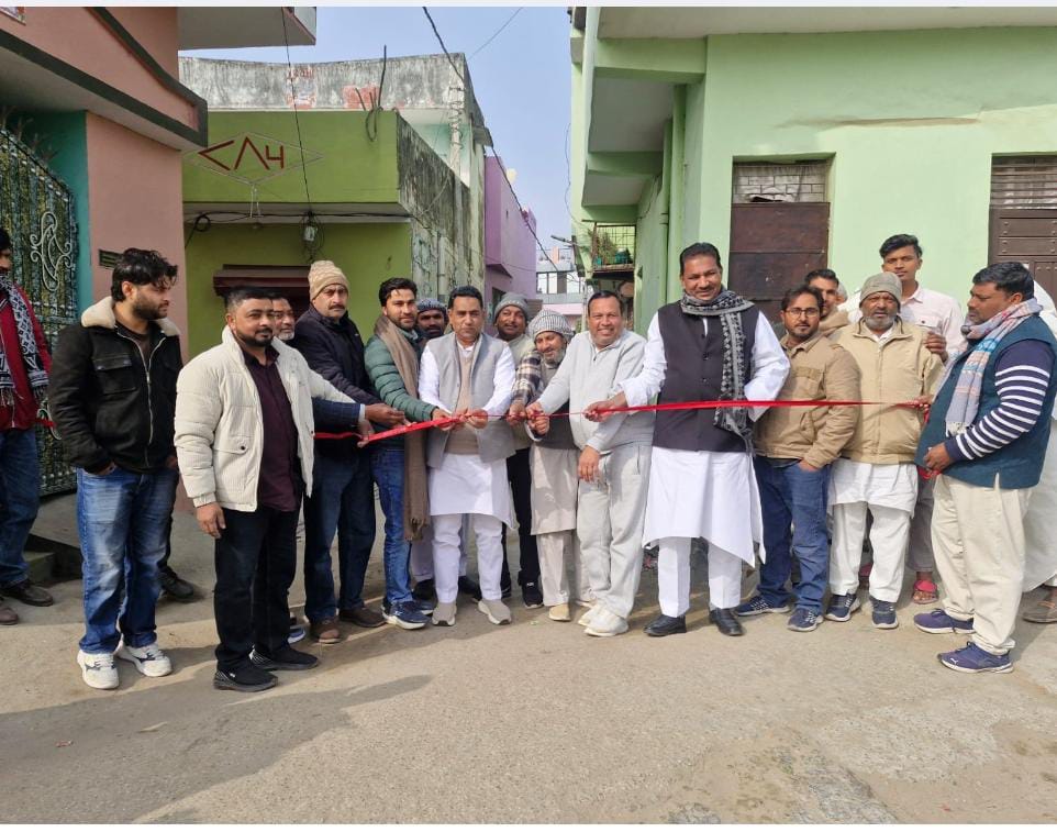 रुड़की के पिरान कलियर  में 88 लाख की आंतरिक सड़कों का शिलान्यास-विधायक हाजी फुरकान अहमद ने किया फीता काटकर शुभारंभ….