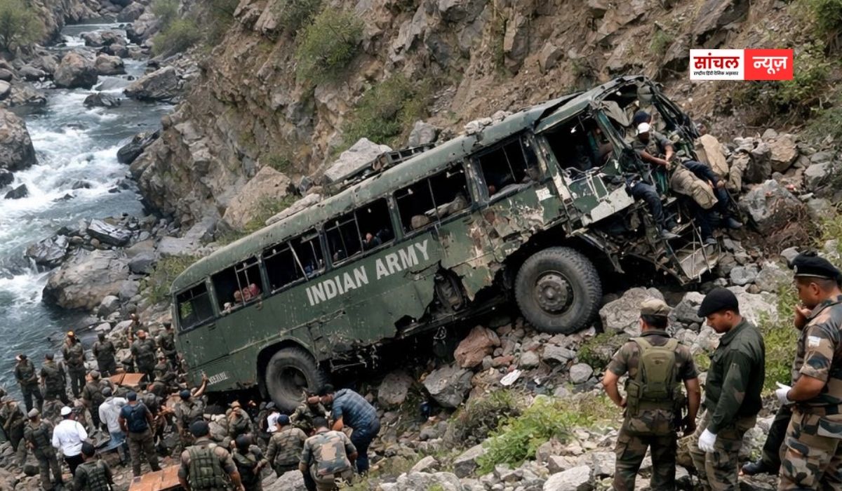 जम्मू कश्मीर के डोडा में खाई में गिरी सेना की गाड़ी, 10 जवान शहीद; कई घायल, रेस्‍क्‍यू जारी