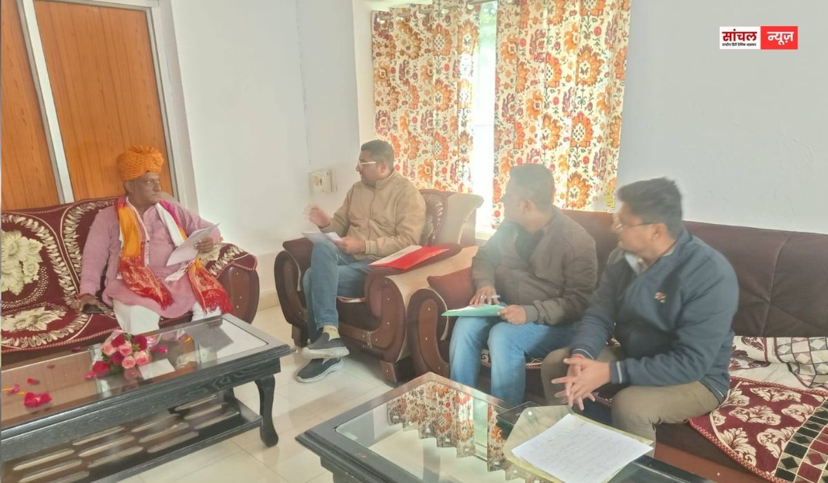 अनुसूचित जाति वित्त एवं विकास आयोग के अध्यक्ष राजेंद्र कुमार नायक ने किया पाली का दौरा, अधिकारियों के साथ की समीक्षा बैठक