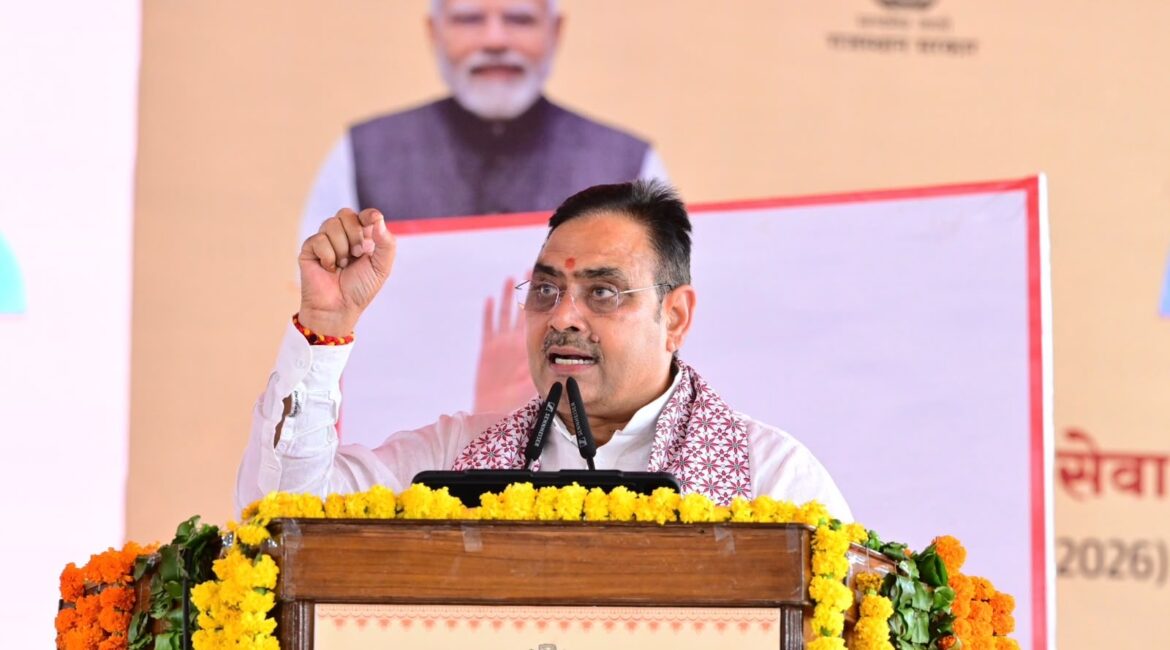 युवाओं के हक पर वार करने वाले डायरी-पेन निकाल लें: CM भजनलाल शर्मा का कांग्रेस पर सीधा प्रहार; बोले— 1.93 लाख को दी नौकरी, सवा लाख का कैलेंडर जारी
