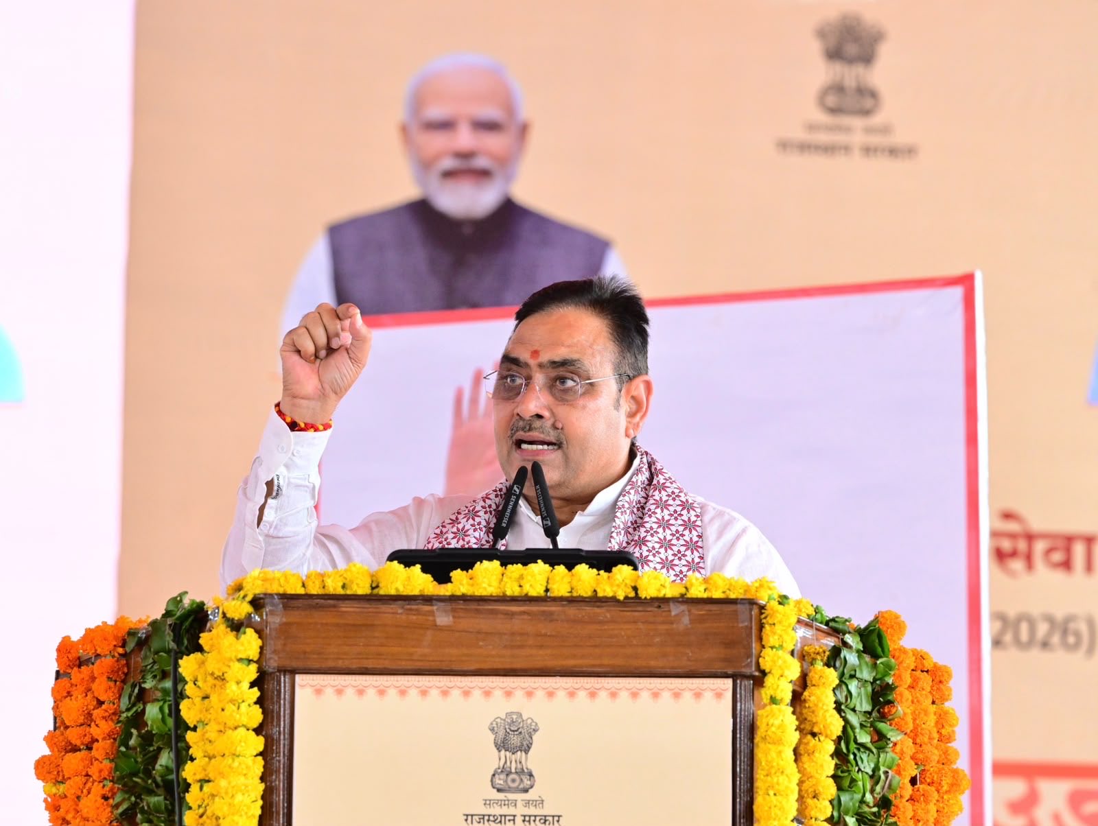 युवाओं के हक पर वार करने वाले डायरी-पेन निकाल लें: CM भजनलाल शर्मा का कांग्रेस पर सीधा प्रहार; बोले— 1.93 लाख को दी नौकरी, सवा लाख का कैलेंडर जारी